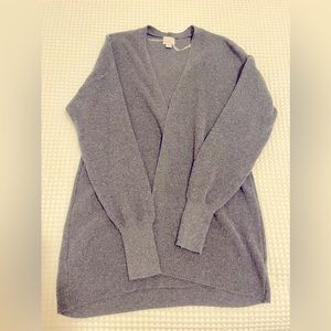 Charcoal grey cardigan